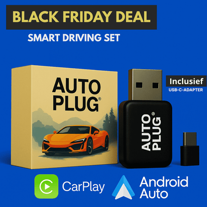 AutoPlug®｜Draadloos CarPlay in enkele seconden (60% OFF)