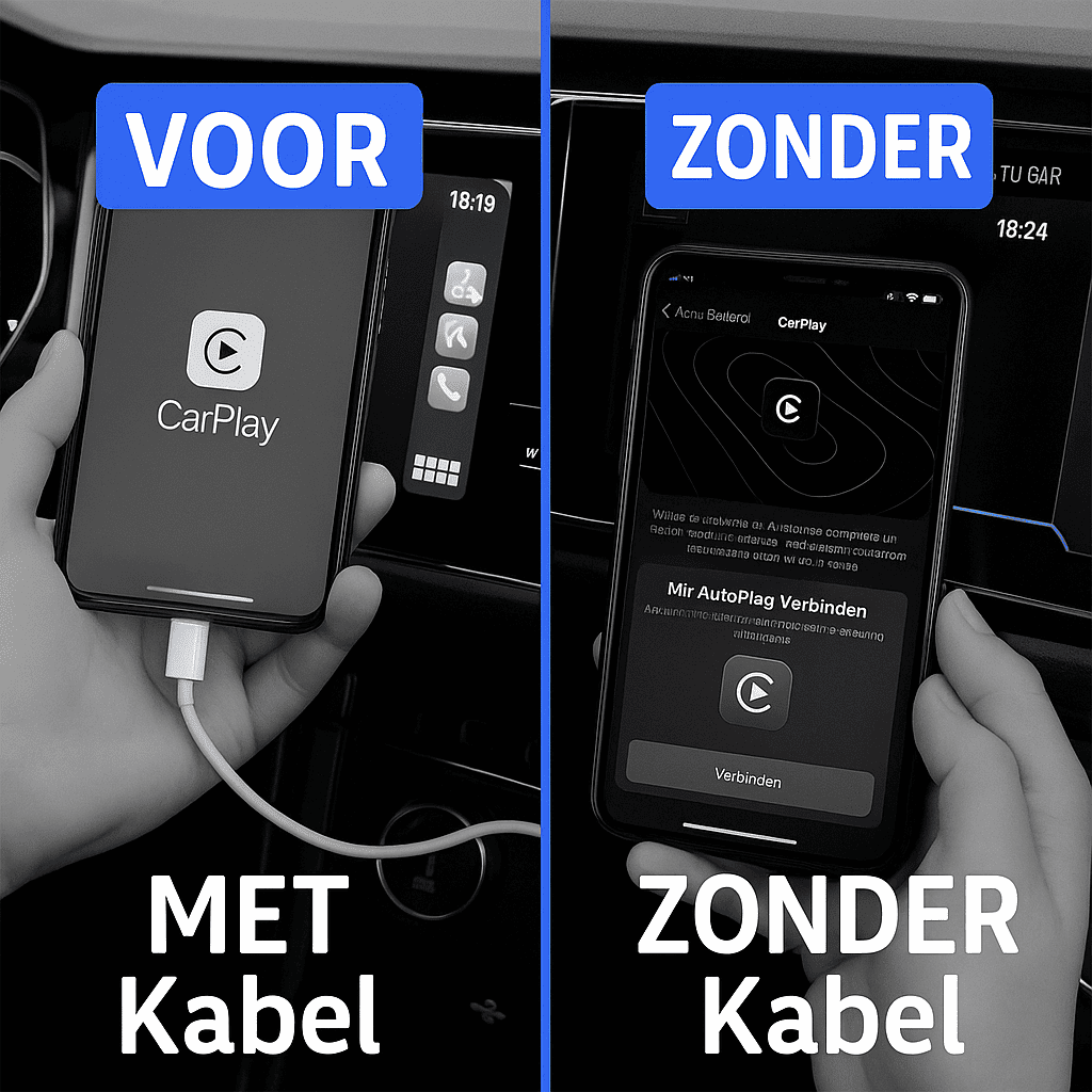 AutoPlug®｜Draadloos CarPlay in enkele seconden (60% OFF)